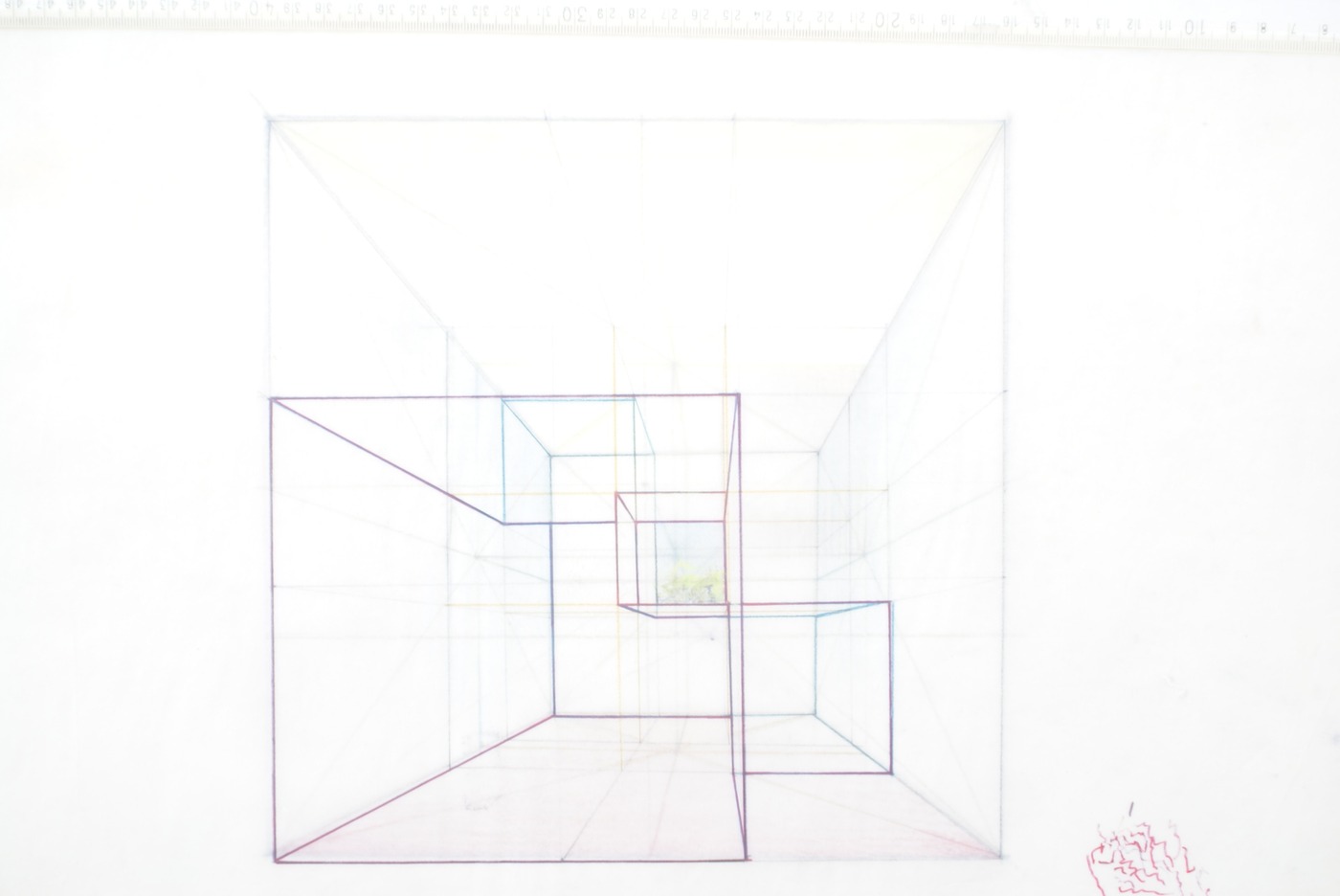 Casa Cubo — Arquitectura dibujada (5 de 6)