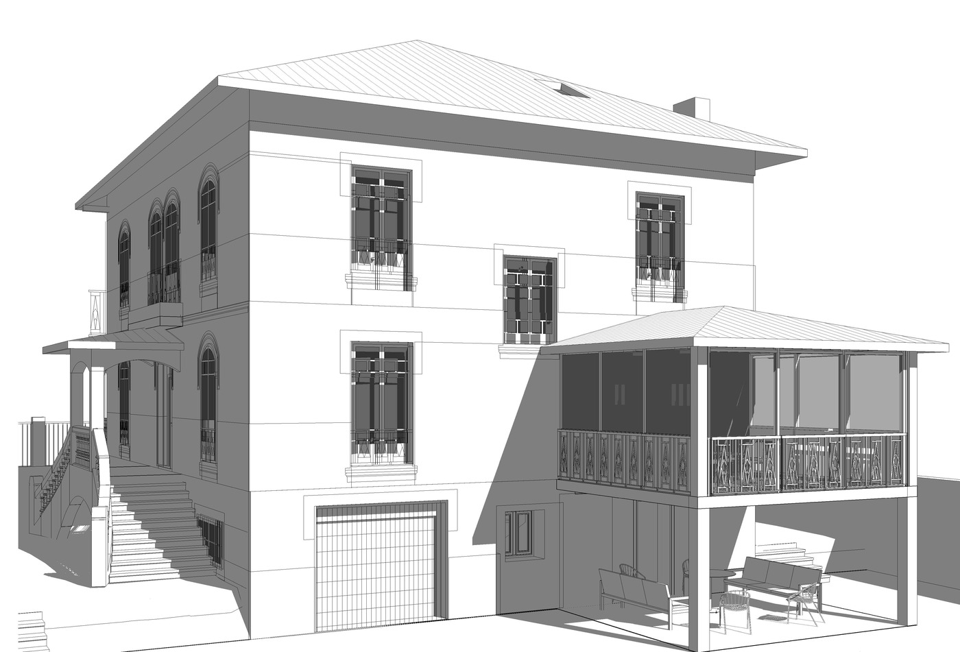 Ampliación de Villa Unifamiliar — Navia, Asturias