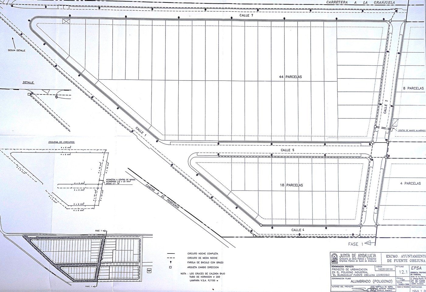 Plan Parcial y Urbanización — Fuente Obejuna, Córdoba (3 de 3)