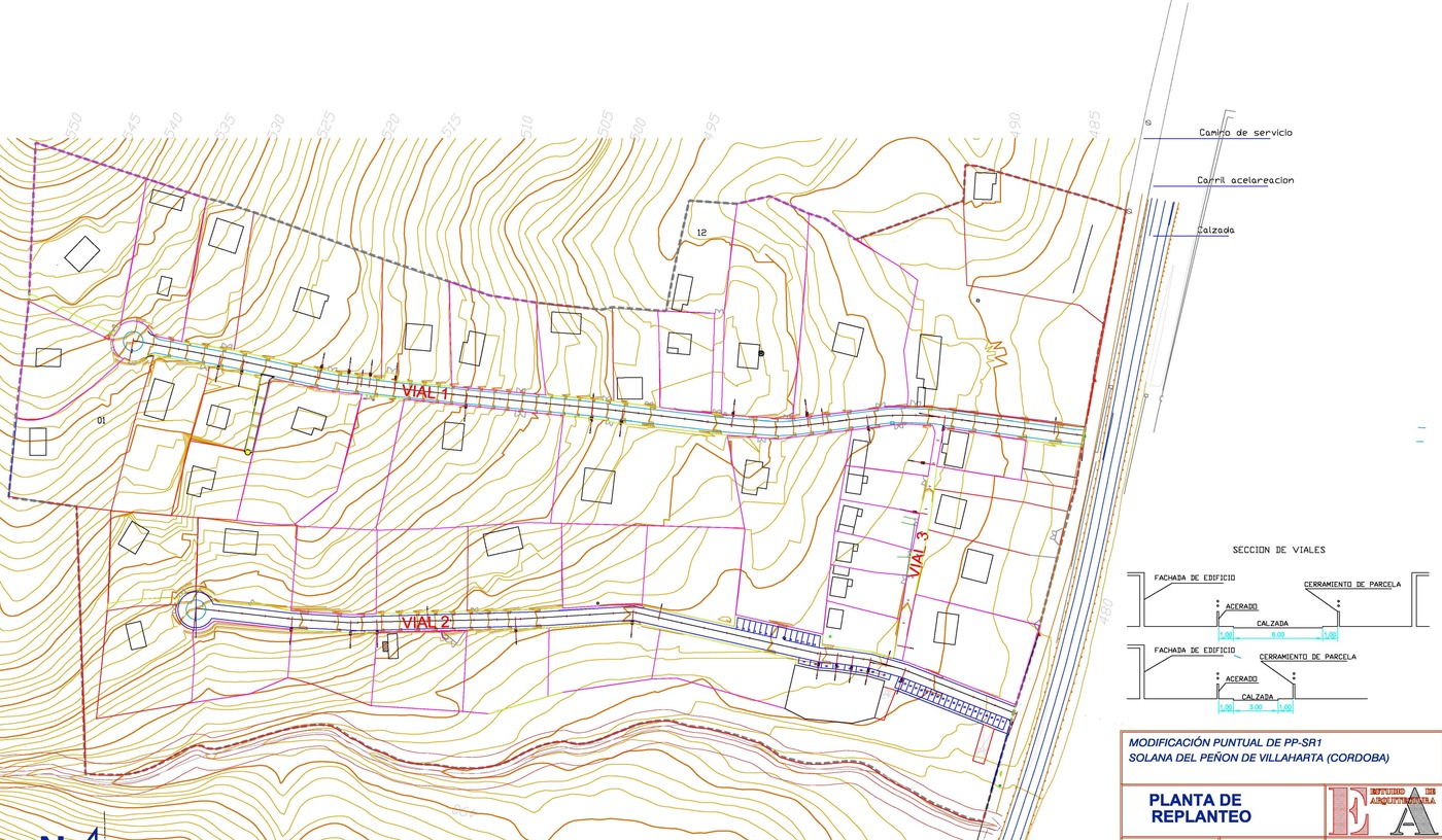 Plan Parcial y Urbanización — Villaharta, Córdoba (1 de 3)