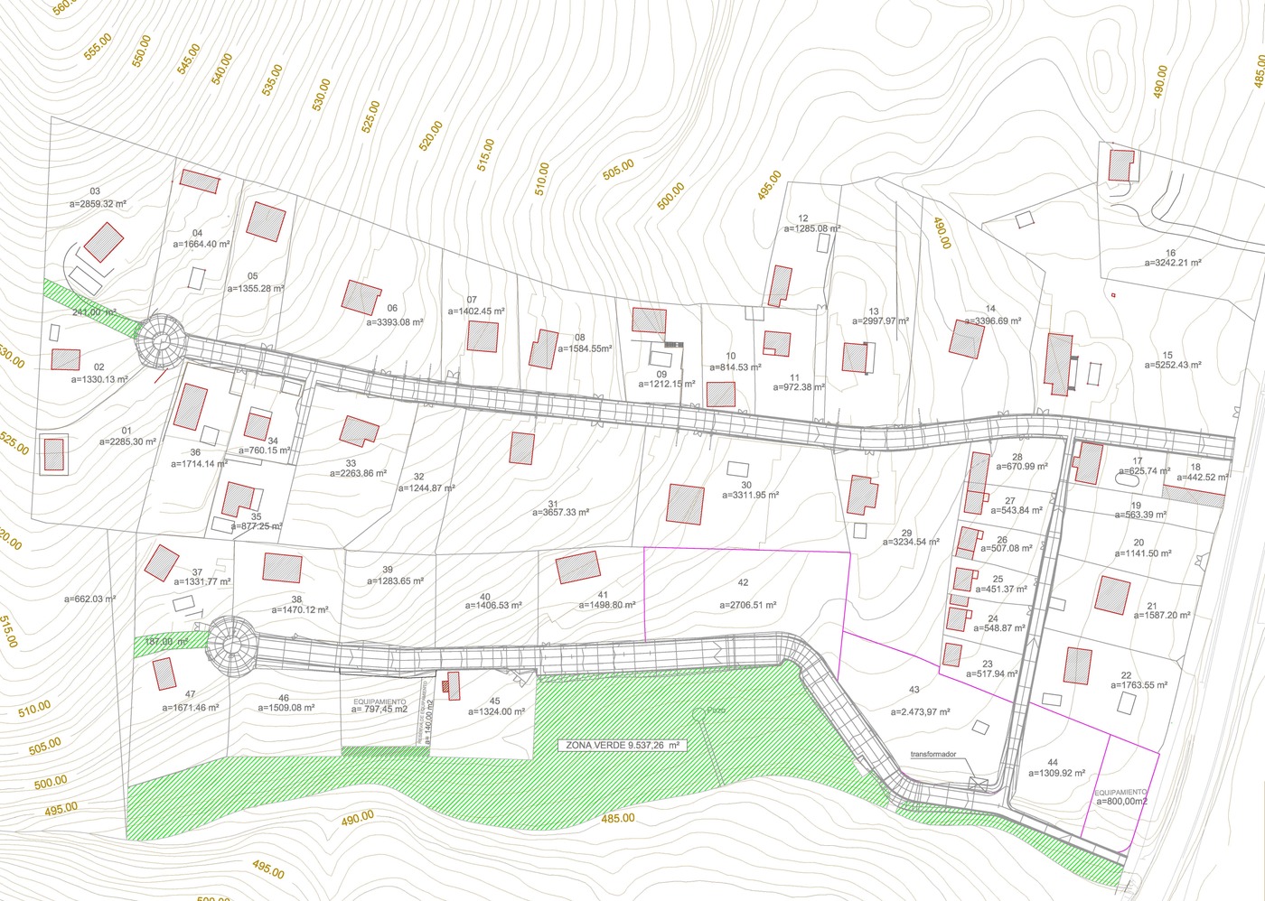 Plan Parcial y Urbanización — Villaharta, Córdoba (2 de 3)